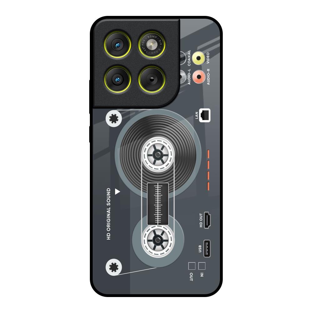 Retro Recorder Motorola Edge 70 5G Glass Back Cover Online