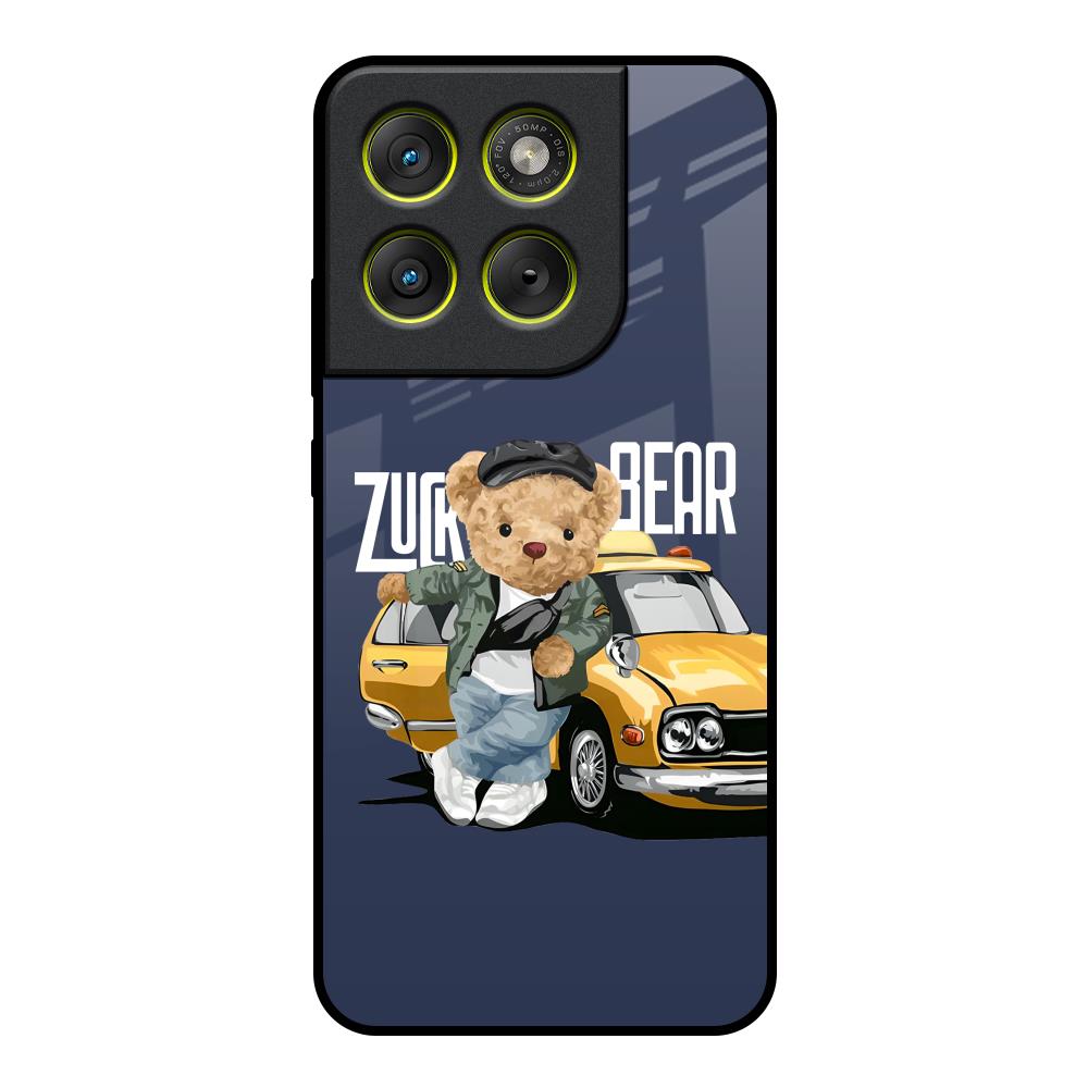 Adventurous Bear Motorola Edge 70 5G Glass Back Cover Online