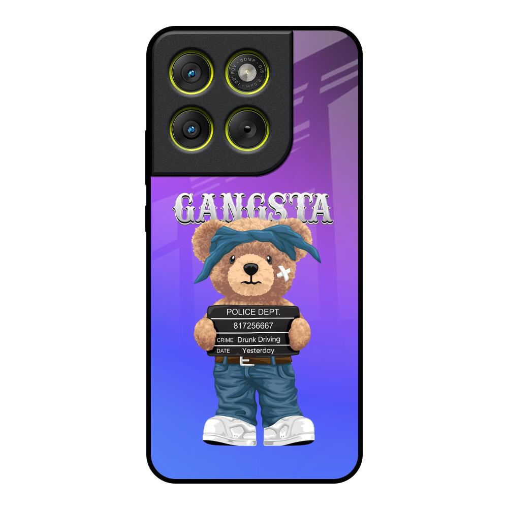 Gangsta Bear Motorola Edge 70 5G Glass Back Cover Online