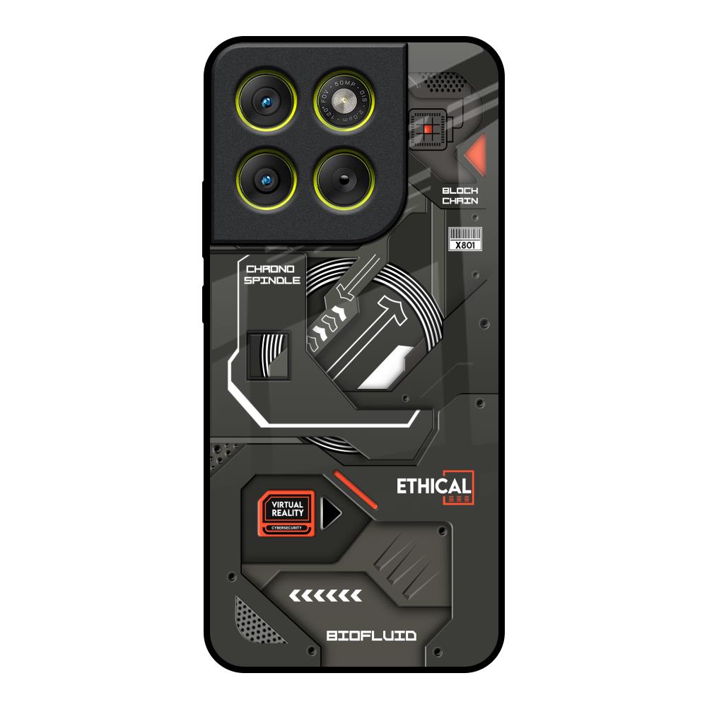 Tech Aesthetics Motorola Edge 70 5G Glass Back Cover Online
