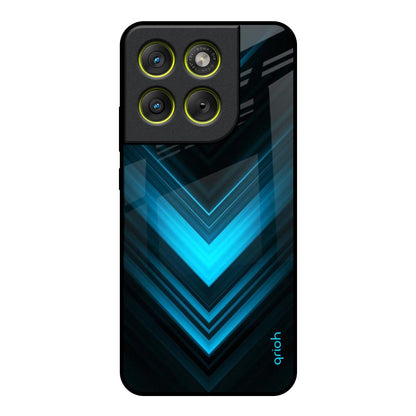 Vertical Blue Arrow Motorola Edge 70 5G Glass Back Cover Online
