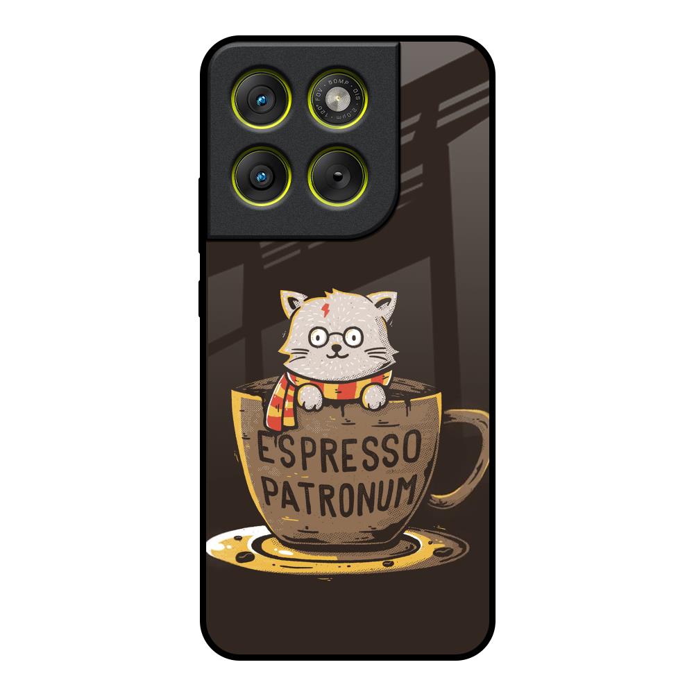 Tea With Kitty Motorola Edge 70 5G Glass Back Cover Online