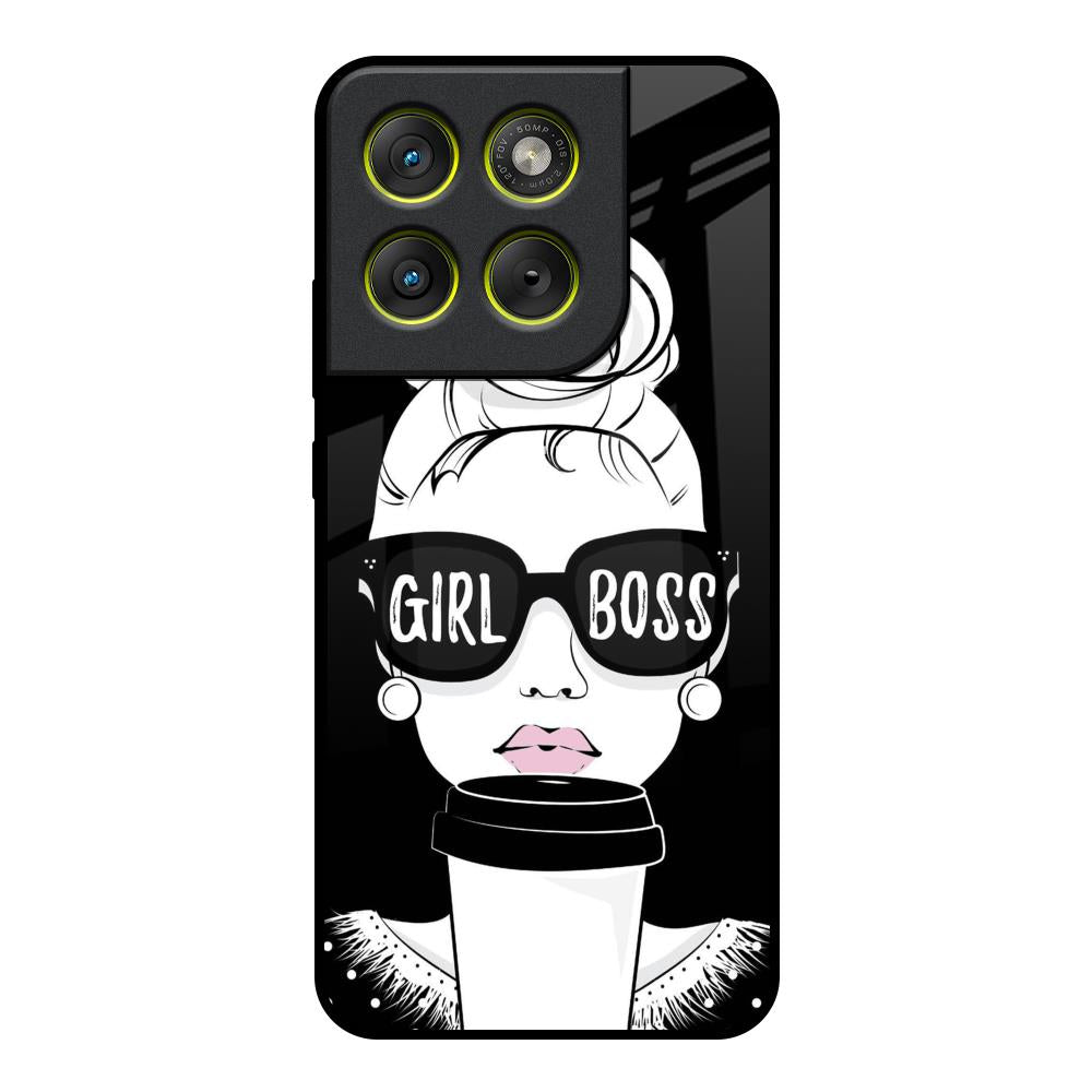 Girl Boss Motorola Edge 70 5G Glass Back Cover Online