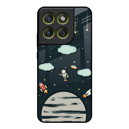 Astronaut Dream Motorola Edge 70 5G Glass Back Cover Online