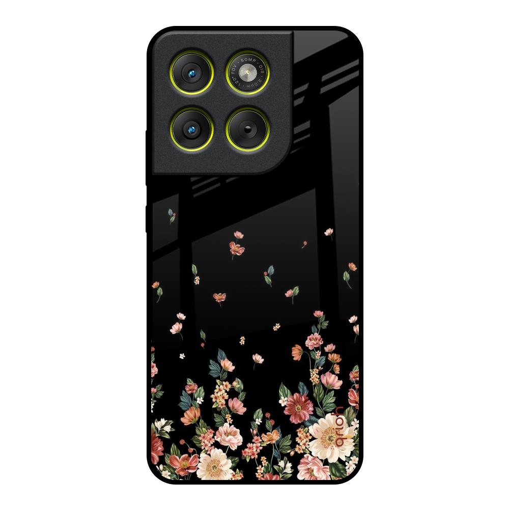 Floating Floral Print Motorola Edge 70 5G Glass Back Cover Online