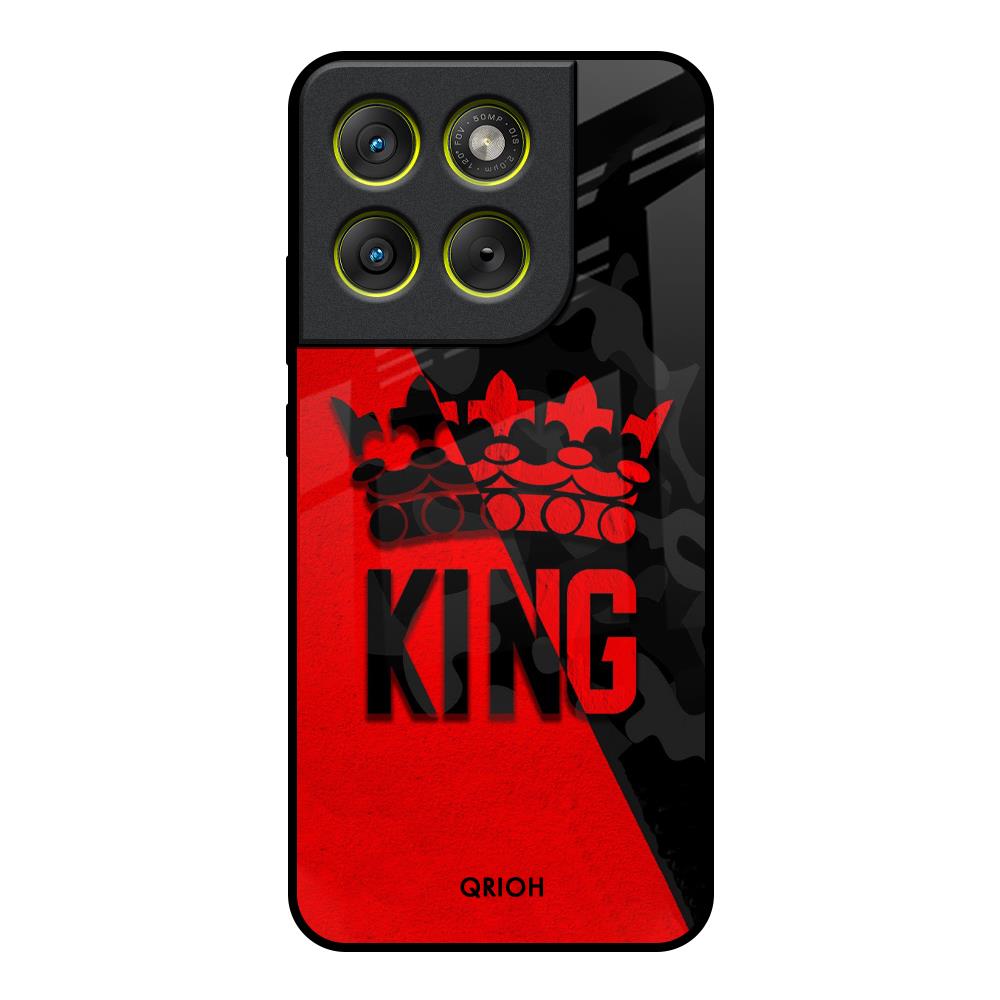 I Am A King Motorola Edge 70 5G Glass Back Cover Online