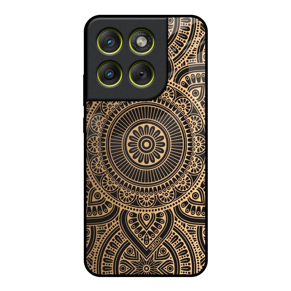 Luxury Mandala Motorola Edge 70 5G Glass Back Cover Online