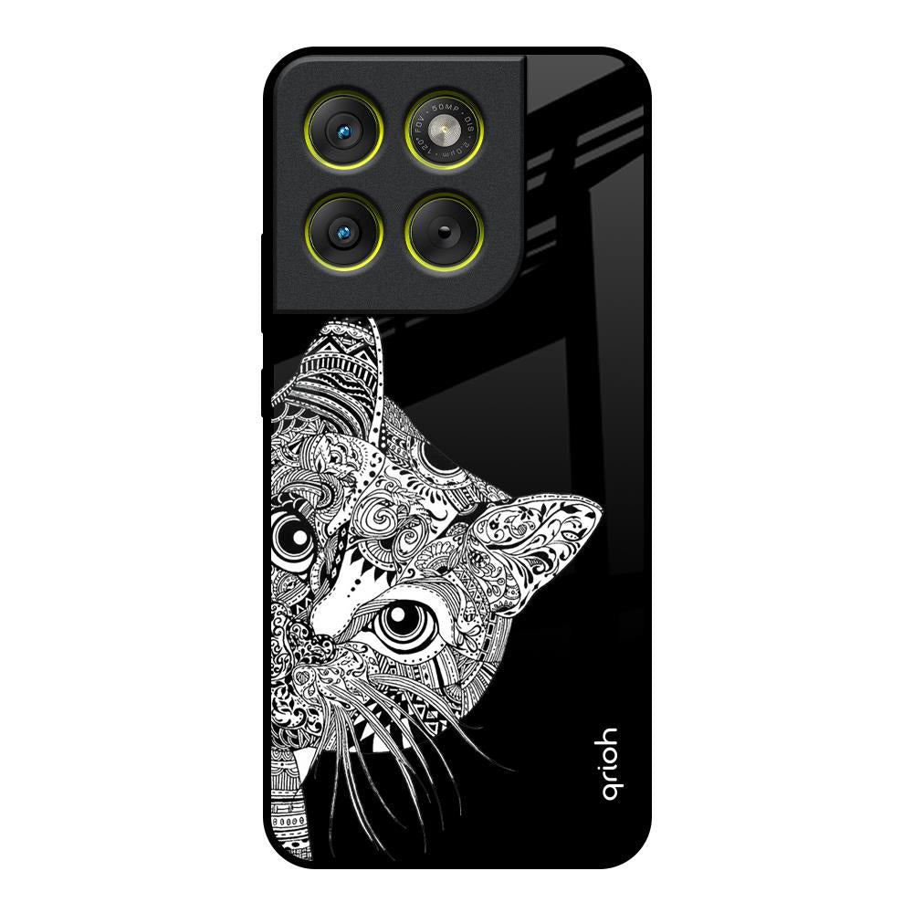 Kitten Mandala Motorola Edge 70 5G Glass Back Cover Online