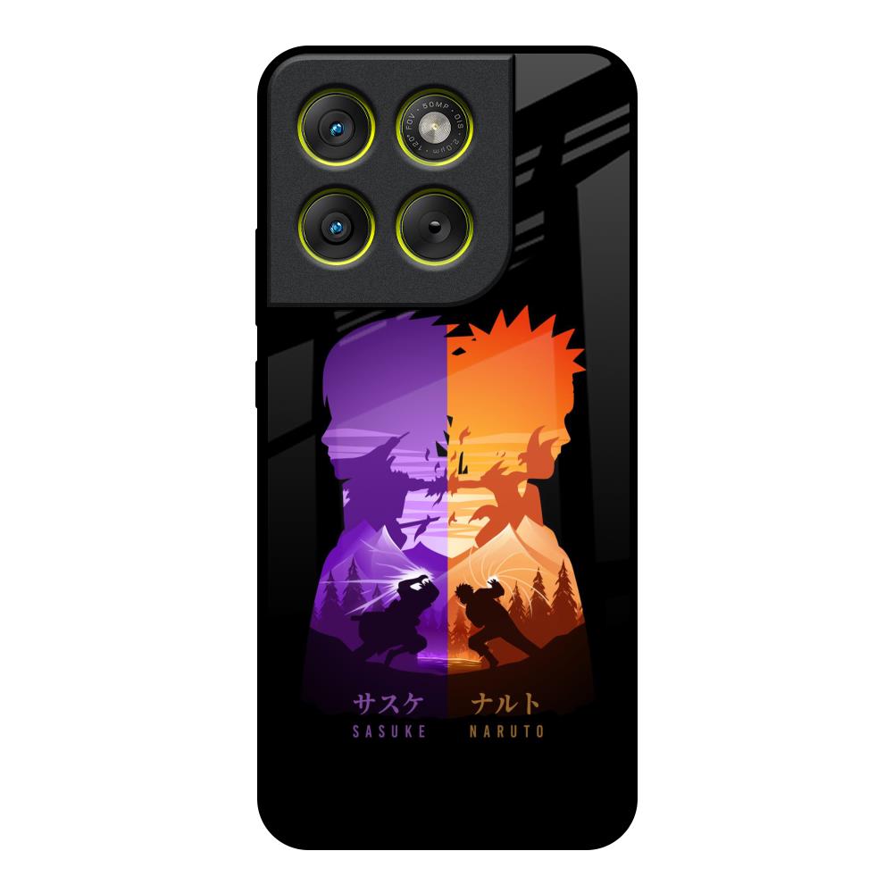 Minimalist Anime Motorola Edge 70 5G Glass Back Cover Online