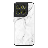 Modern White Marble Motorola Edge 70 5G Glass Back Cover Online