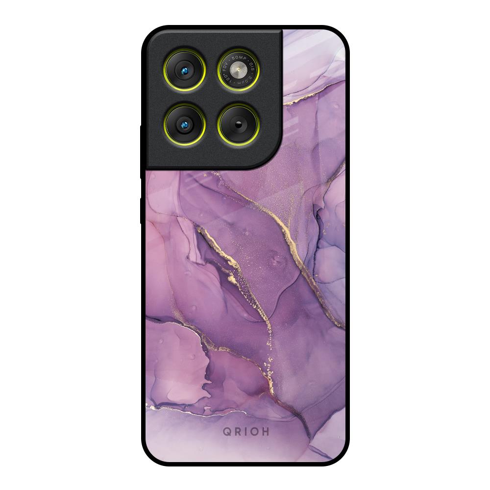 Purple Gold Marble Motorola Edge 70 5G Glass Back Cover Online
