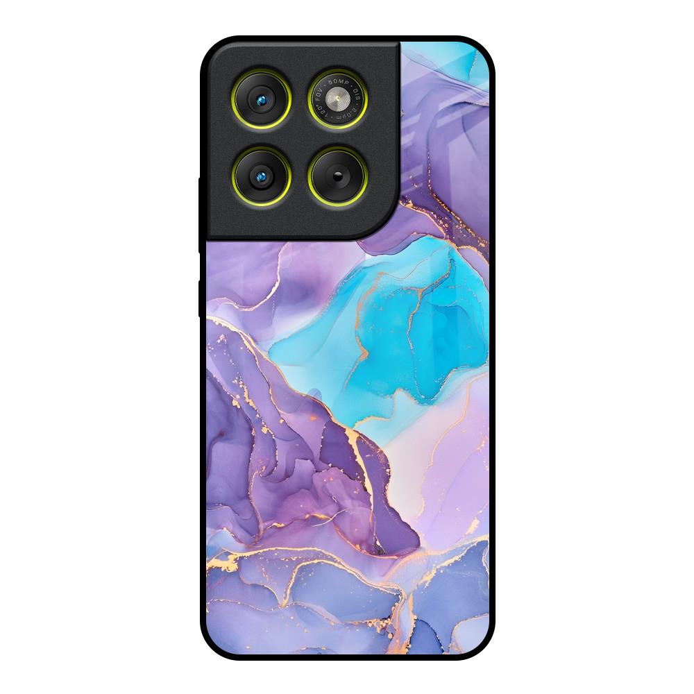 Alcohol ink Marble Motorola Edge 70 5G Glass Back Cover Online