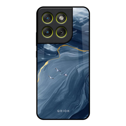 Deep Ocean Marble Motorola Edge 70 5G Glass Back Cover Online
