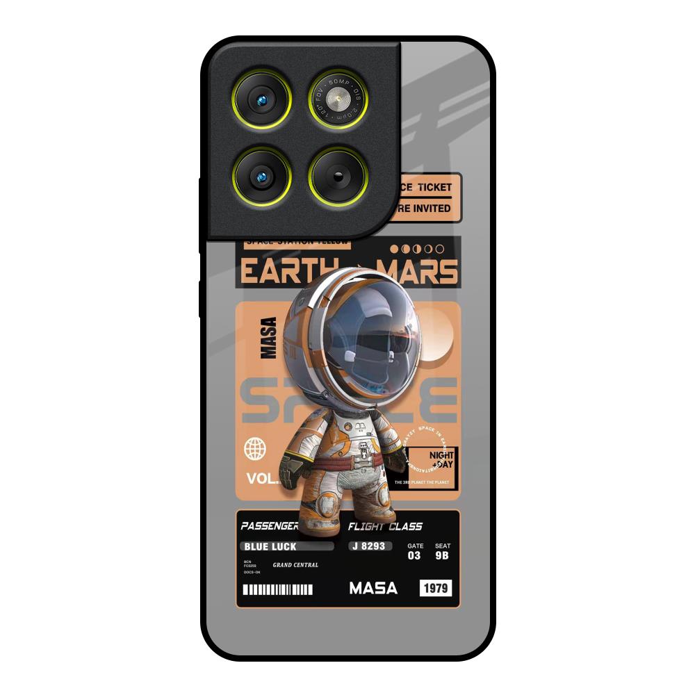 Space Ticket Motorola Edge 70 5G Glass Back Cover Online