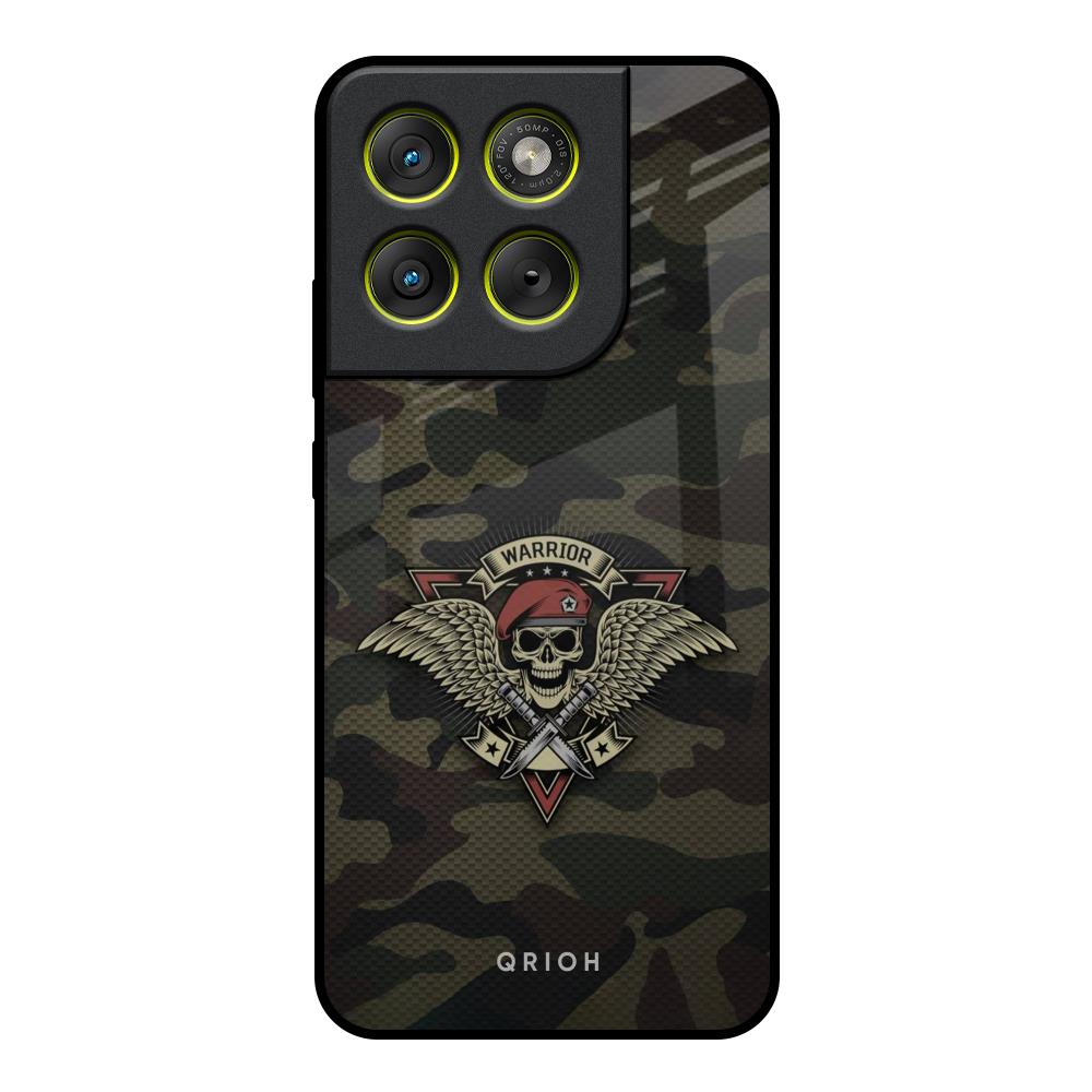 Army Warrior Motorola Edge 70 5G Glass Back Cover Online