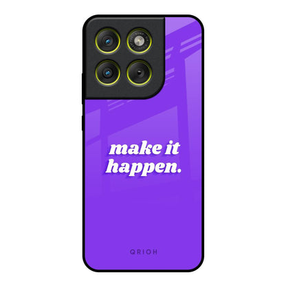 Make it Happen Motorola Edge 70 5G Glass Back Cover Online