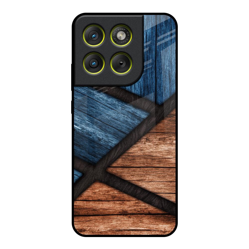 Wooden Tiles Motorola Edge 70 5G Glass Back Cover Online