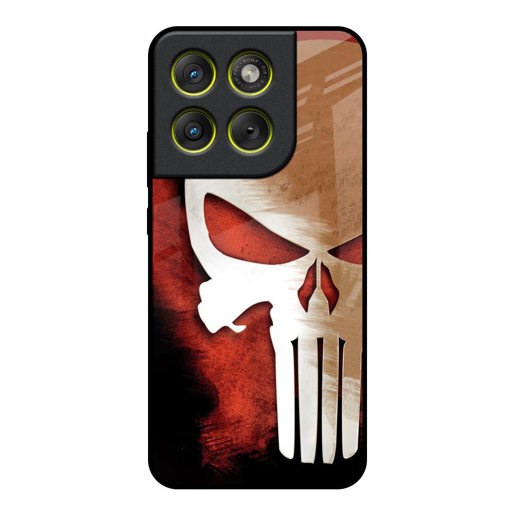Red Skull Motorola Edge 70 5G Glass Back Cover Online