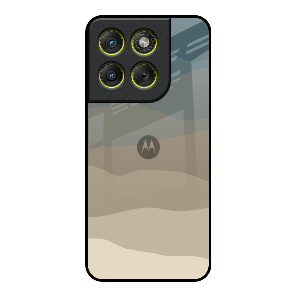 Abstract Mountain Pattern Motorola Edge 70 5G Glass Back Cover Online