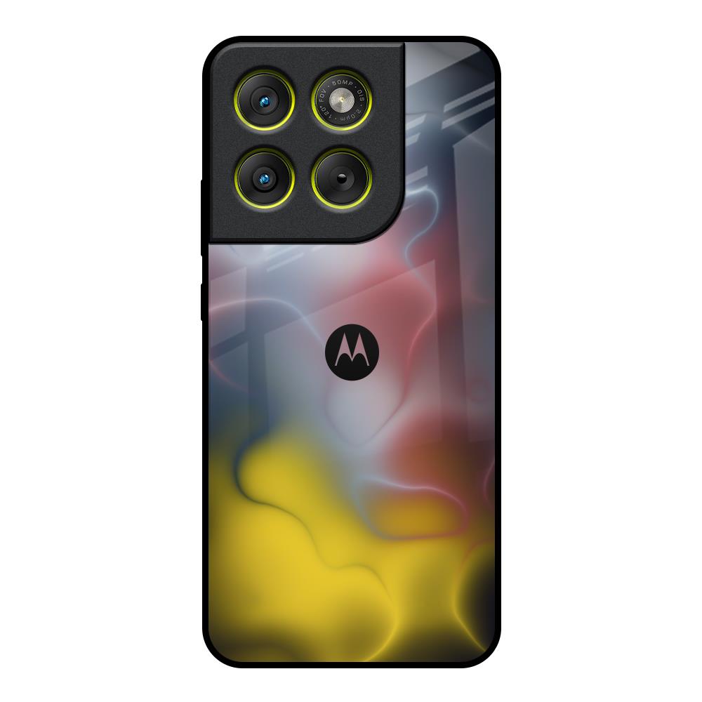 Colorful Smoke Motorola Edge 70 5G Glass Back Cover Online