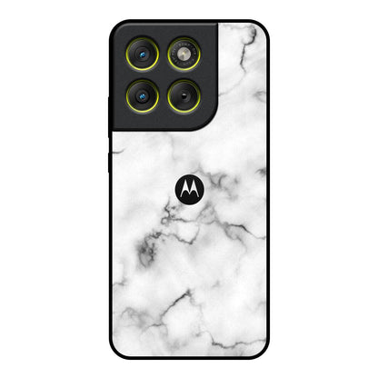 Satin White Marble Motorola Edge 70 5G Glass Back Cover Online