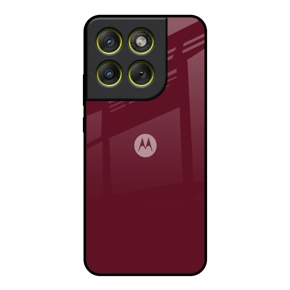 Classic Burgundy Motorola Edge 70 5G Glass Back Cover Online