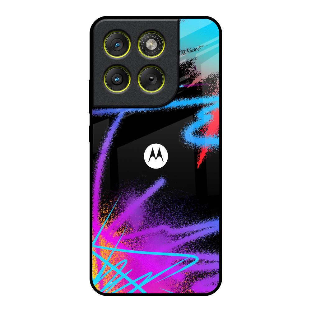 Brushy Color Motorola Edge 70 5G Glass Back Cover Online