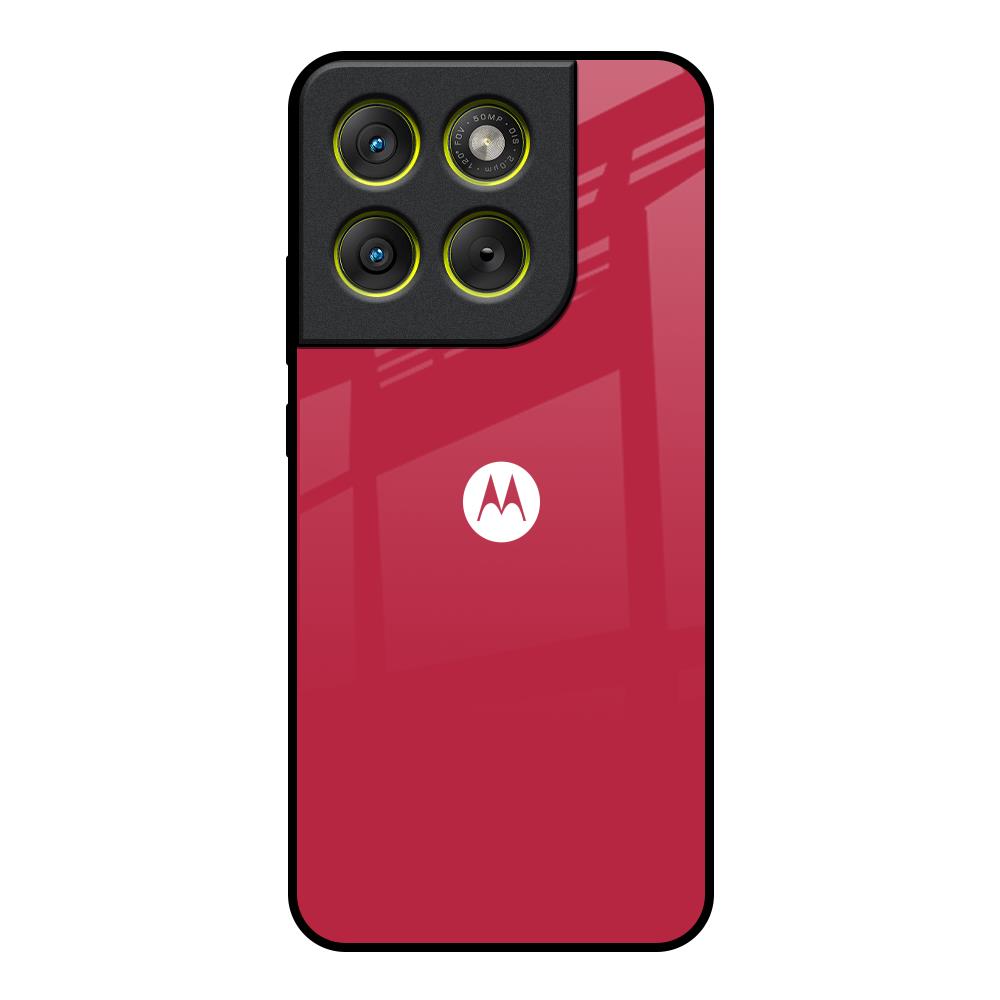 Solo Maroon Motorola Edge 70 5G Glass Back Cover Online