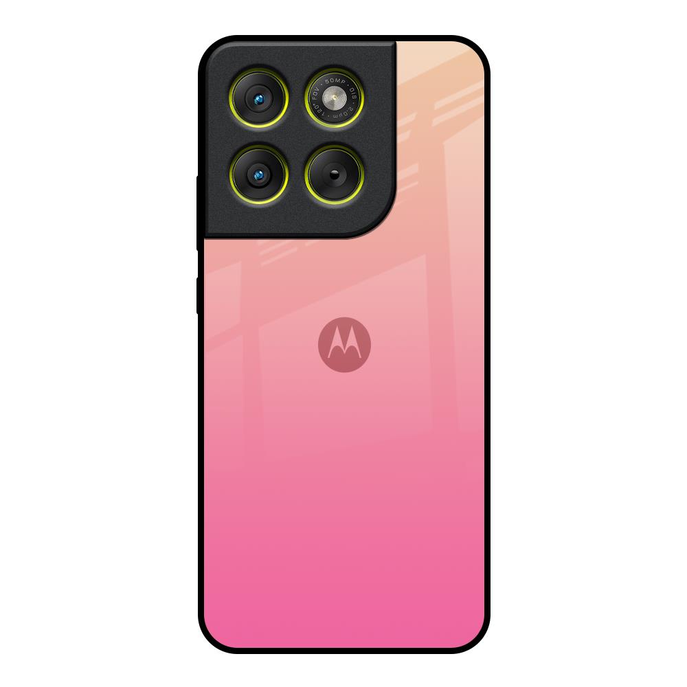 Pastel Pink Gradient Motorola Edge 70 5G Glass Back Cover Online