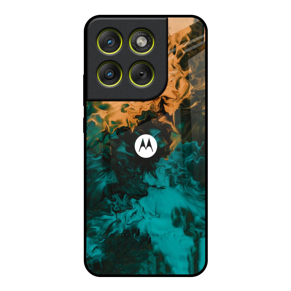 Watercolor Wave Motorola Edge 70 5G Glass Back Cover Online