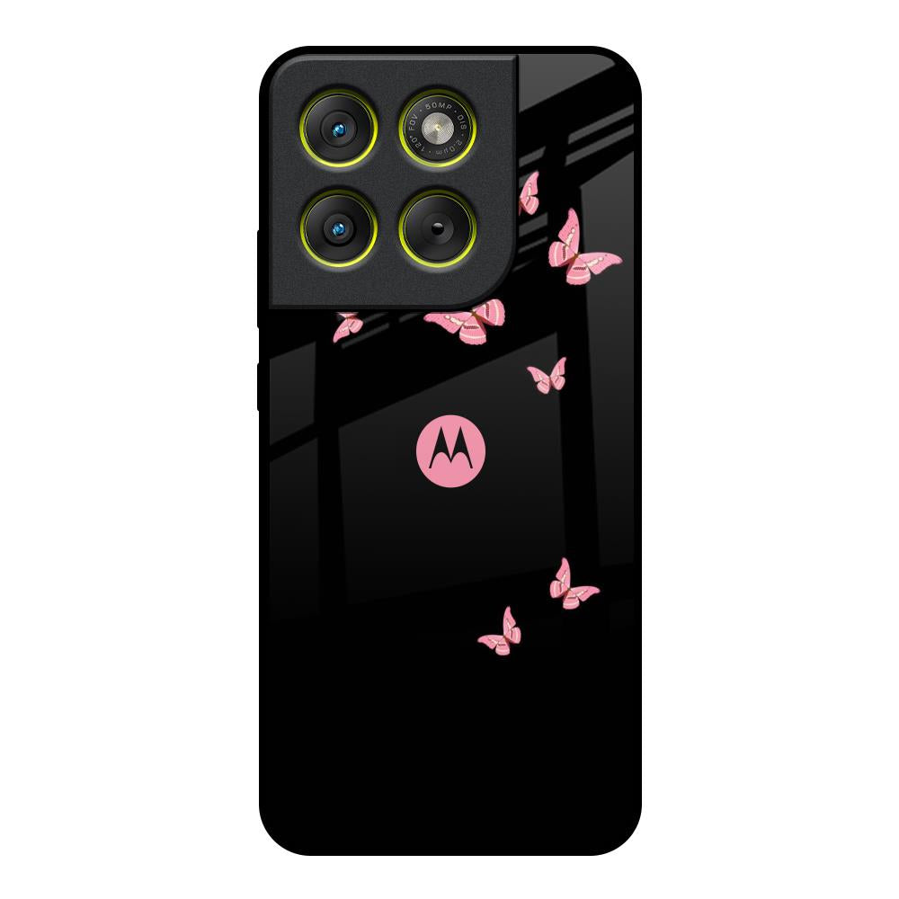 Fly Butterfly Motorola Edge 70 5G Glass Back Cover Online