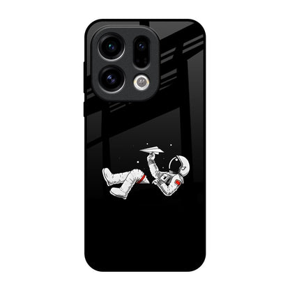 Space Traveller Oppo Find X9 Glass Back Cover Online