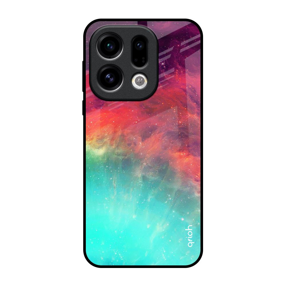 Colorful Aura Oppo Find X9 Glass Back Cover Online
