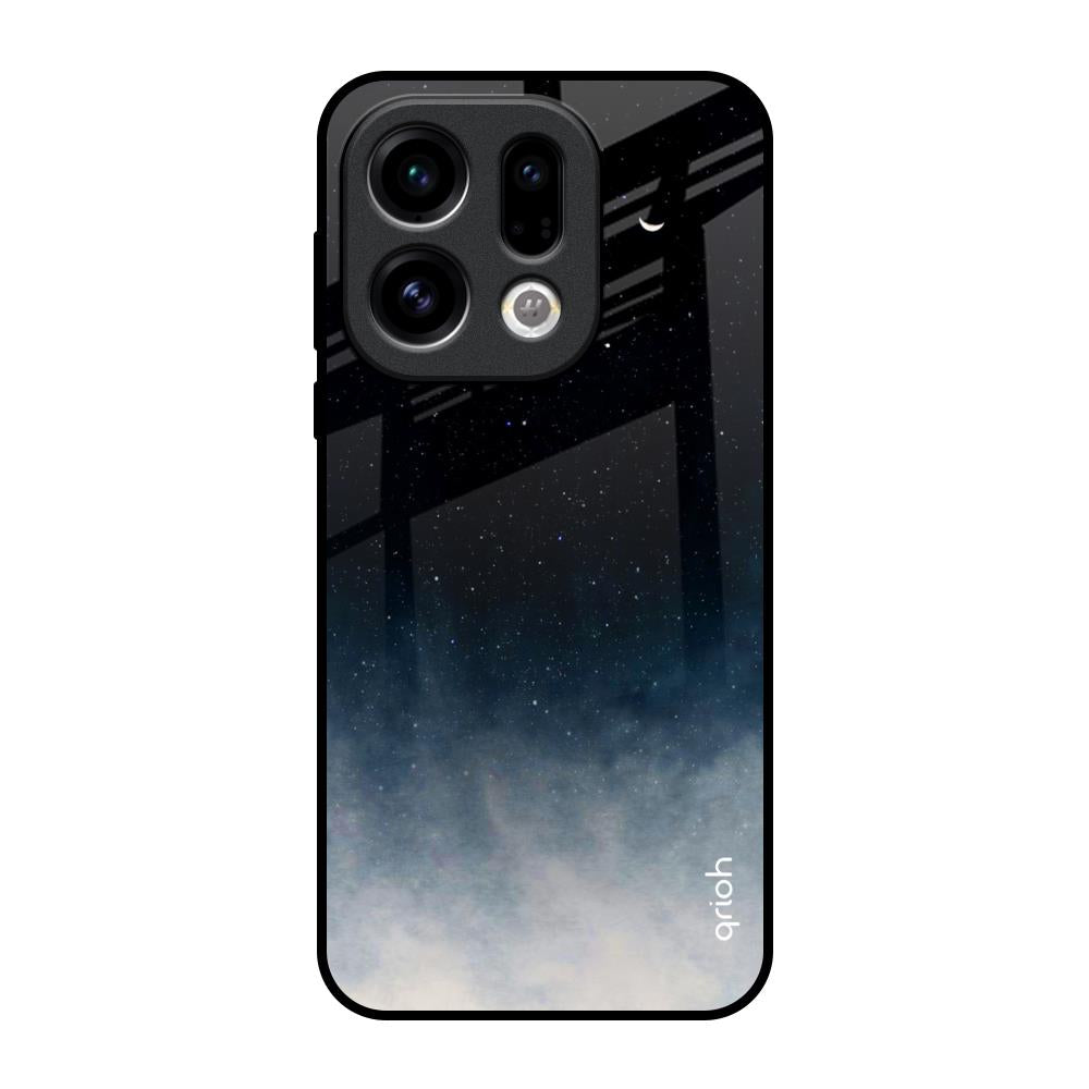 Black Aura Oppo Find X9 Glass Back Cover Online