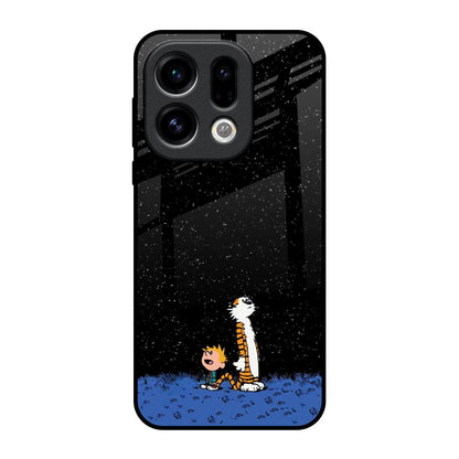 Night Sky Star Oppo Find X9 Glass Back Cover Online
