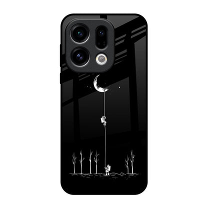 Catch the Moon Oppo Find X9 Glass Back Cover Online