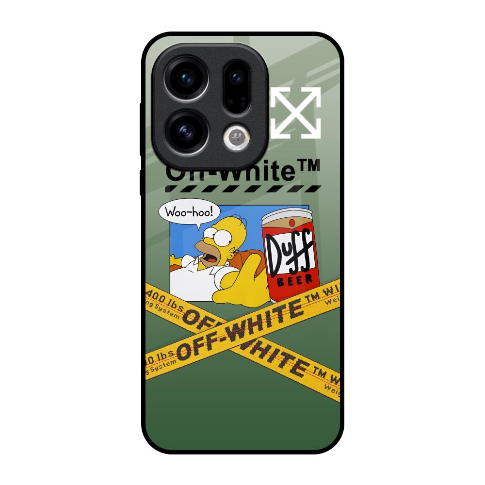 Duff Beer Oppo Find X9 Glass Back Cover Online