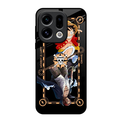Shanks & Luffy Oppo Find X9 Glass Back Cover Online