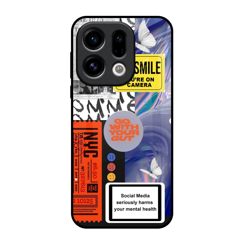 Smile for Camera Oppo Find X9 Glass Back Cover Online