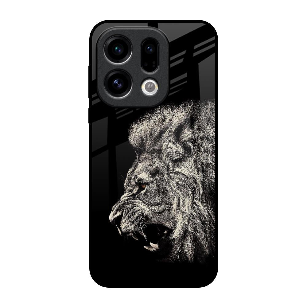 Brave Lion Oppo Find X9 Glass Back Cover Online