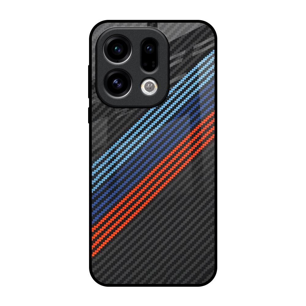 Carbon Inspired Oppo Find X9 Glass Back Cover Online