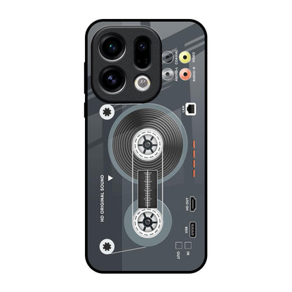 Retro Recorder Oppo Find X9 Glass Back Cover Online