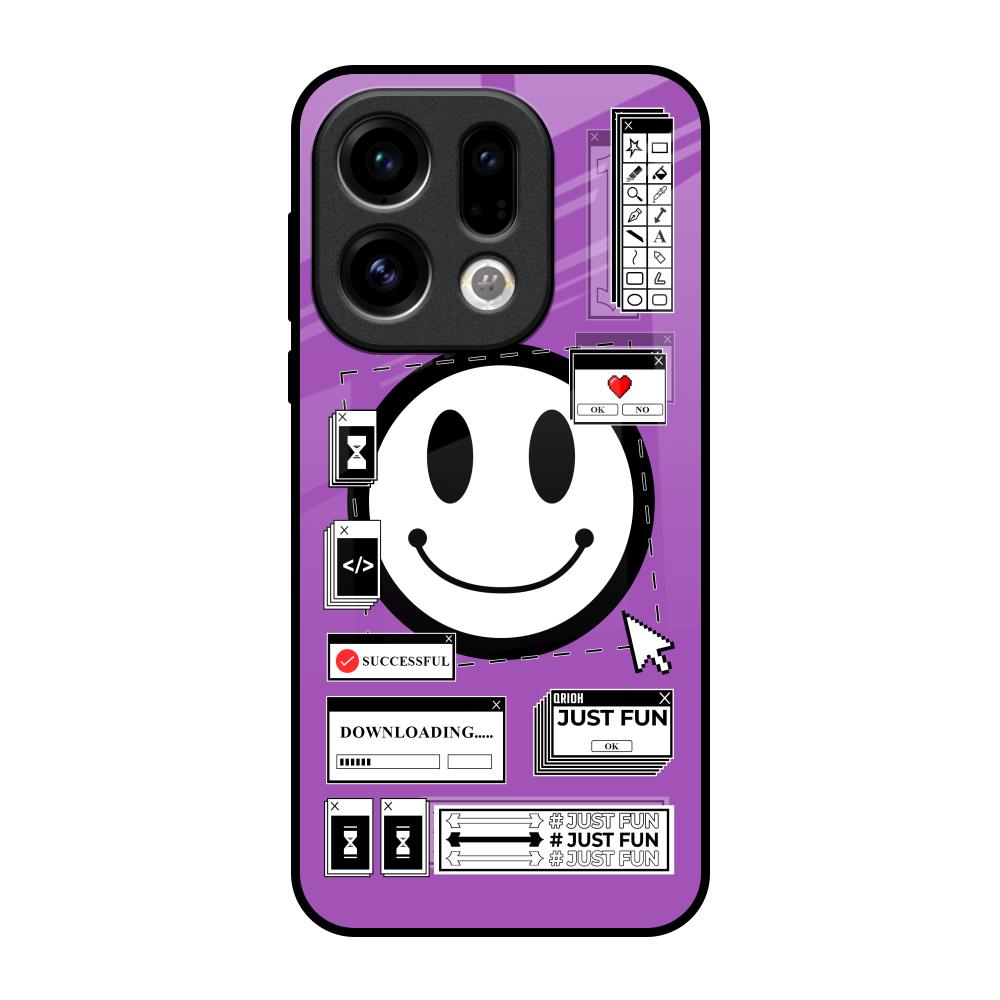 Code with Smile Oppo Find X9 Glass Back Cover Online