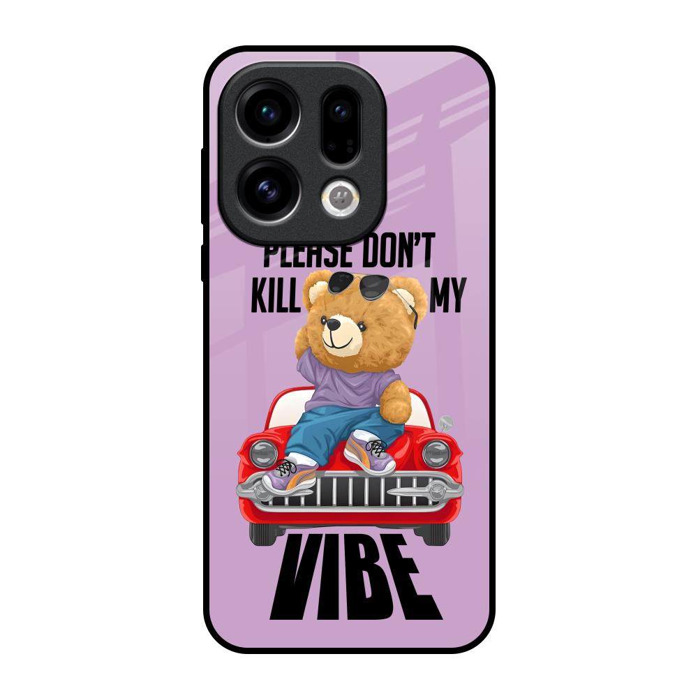 Don't Kill My Vibe Oppo Find X9 Glass Back Cover Online