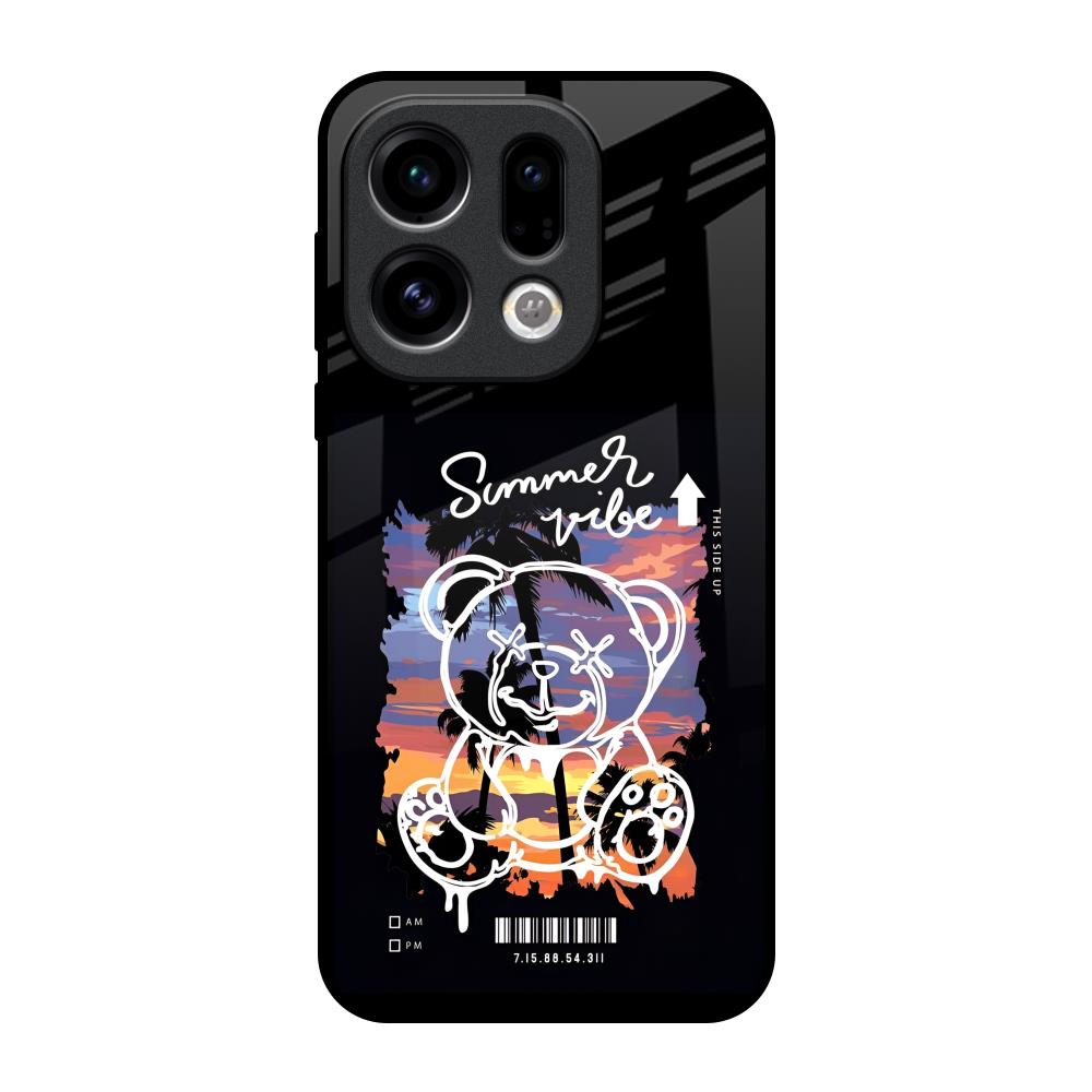 Summer Vibe Oppo Find X9 Glass Back Cover Online