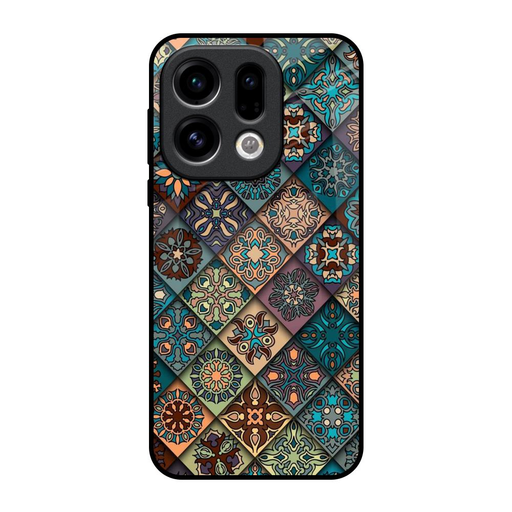 Retro Art Oppo Find X9 Glass Back Cover Online