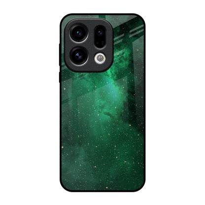 Emerald Firefly Oppo Find X9 Glass Back Cover Online