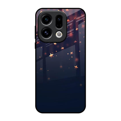 Falling Stars Oppo Find X9 Glass Back Cover Online