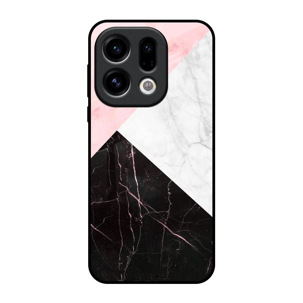 Marble Collage Art Oppo Find X9 Glass Back Cover Online