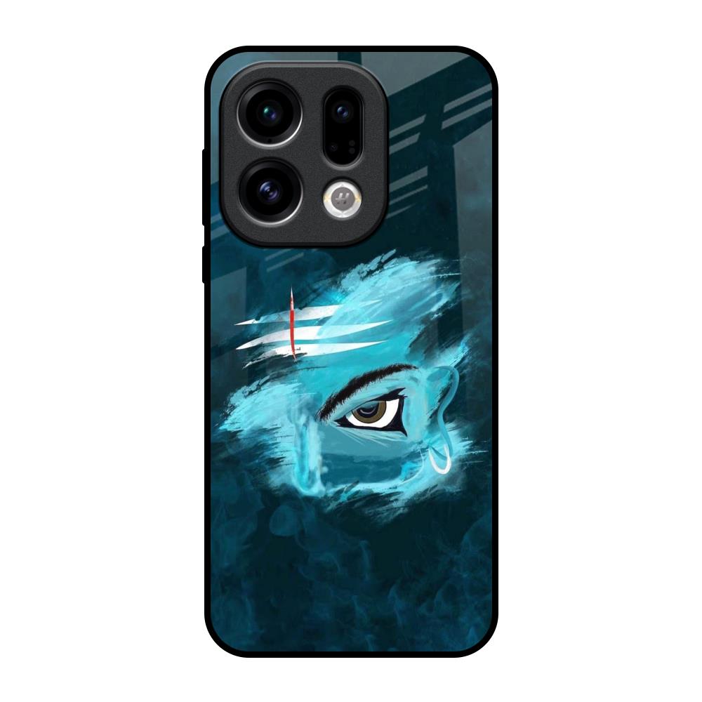 Power Of Trinetra Oppo Find X9 Glass Back Cover Online